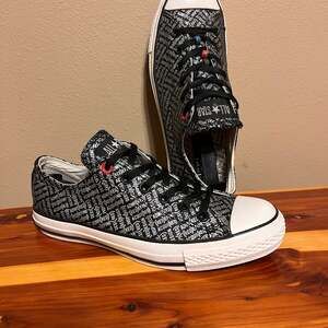 CONVERSE CT ox black sliver 100685 converse red limited edition vintage